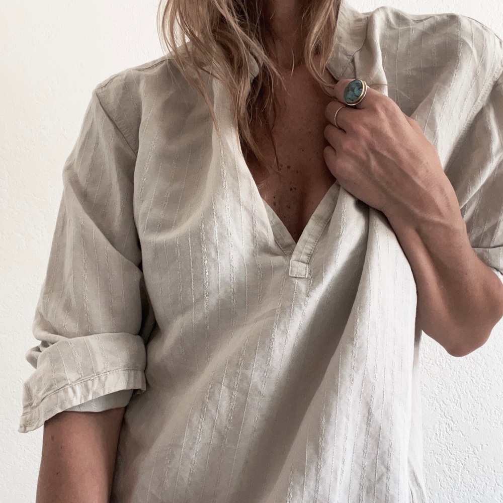 Half Button Front Shirt - image 8